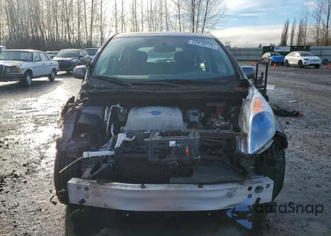 2014 Nissan Leaf S z USA, uszkodzony, nr VIN 1N4AZ0CP6EC335634